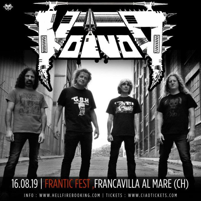 Voivod: ad agosto in Italia!