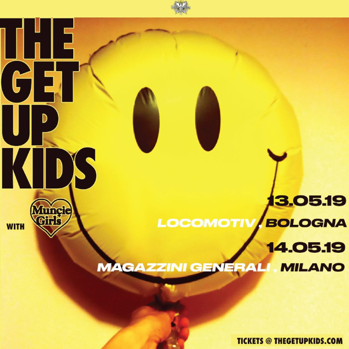 The Get Up Kids due date a maggio