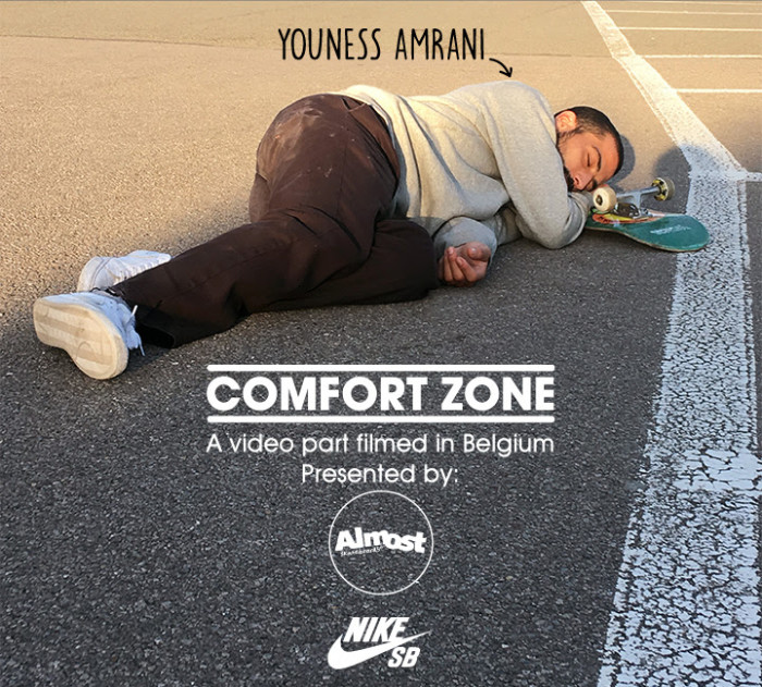Almost Skateboards – Youness ‘Comfort Zone’ part