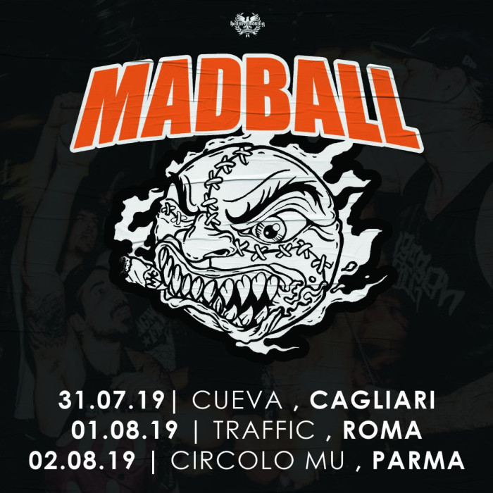 Madball: in Italia per tre date!