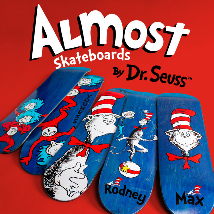 Almost Skateboards by Dr. Seuss