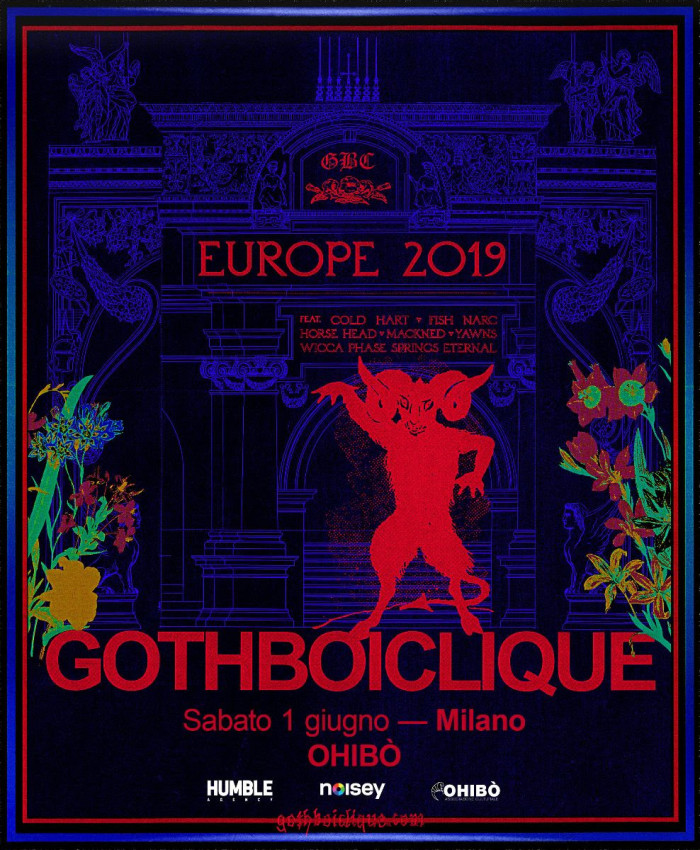 Gothboiclique – Per la prima volta in Italia il collettivo emo rap statunitense. Unica data: 1 giugno, al Circolo Ohibò di Milano