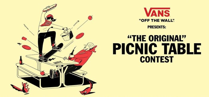 Vans Picnic Table Contest 2019