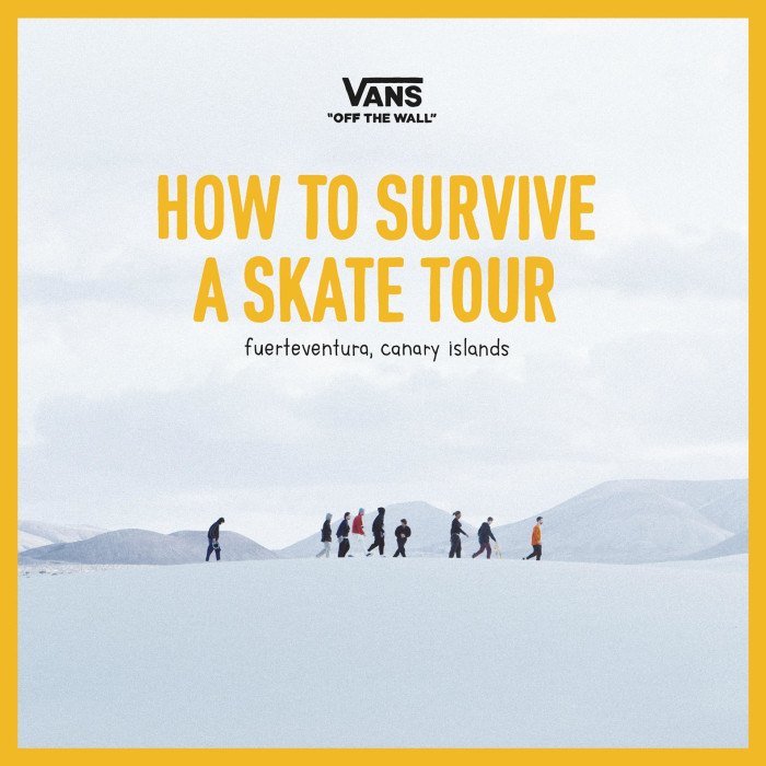 Vans Italia presenta ‘How To Survive a Skate Tour’