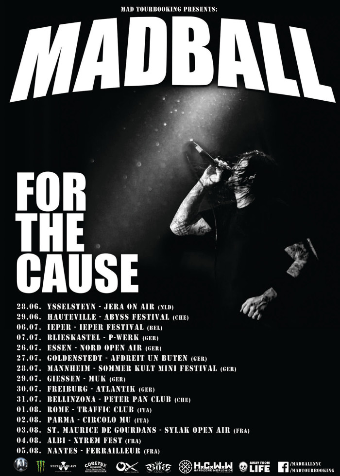 Madball European Summer Tour