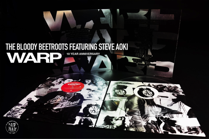 THE BLOODY BEETROOTS AND STEVE AOKI CELEBRATE 10TH ANNIVERSARY OF ‘WARP’ WITH DIGITAL AND VINYL RELEASE