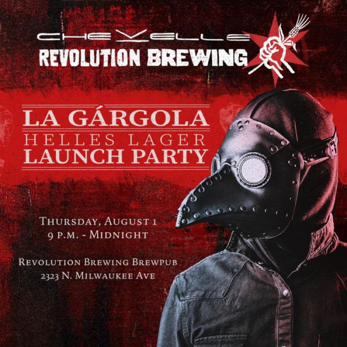 Chevelle announces exclusive Craft Beer collaboration with Revolution Brewing