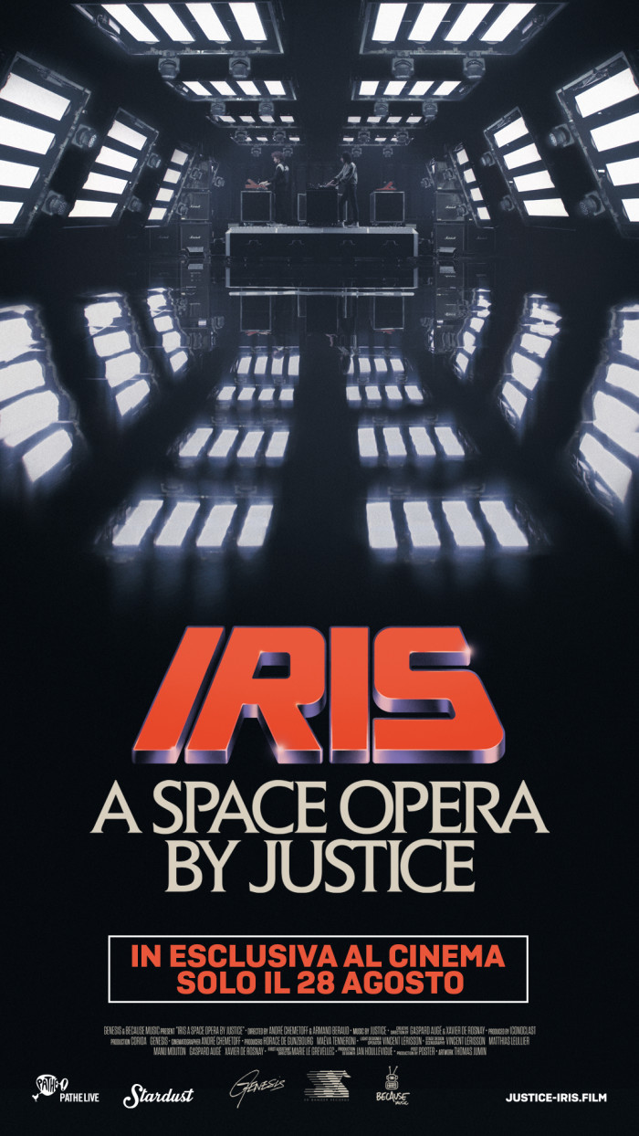 JUSTICE: ‘IRIS A SPACE OPERA’ – AL CINEMA SOLO IL 28 AGOSTO