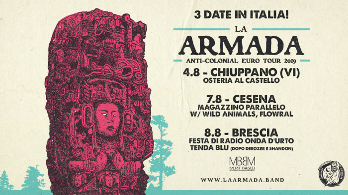 La Armada: live in arrivo a Vicenza, Cesena e Brescia!