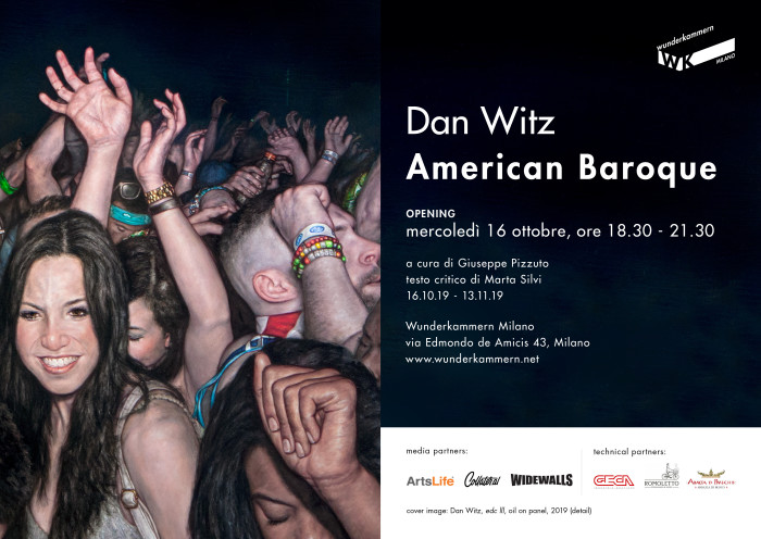 WK Milano | Dan Witz – American Baroque | Opening 16 ottobre 2019
