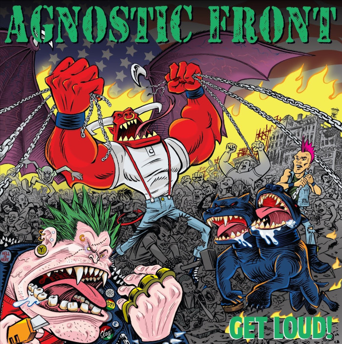 Agnostic Front – annunciano il dodicesimo album ‘Get Loud!’ + pubblicano il lyric video del primo singolo ‘Spray Painted Walls’
