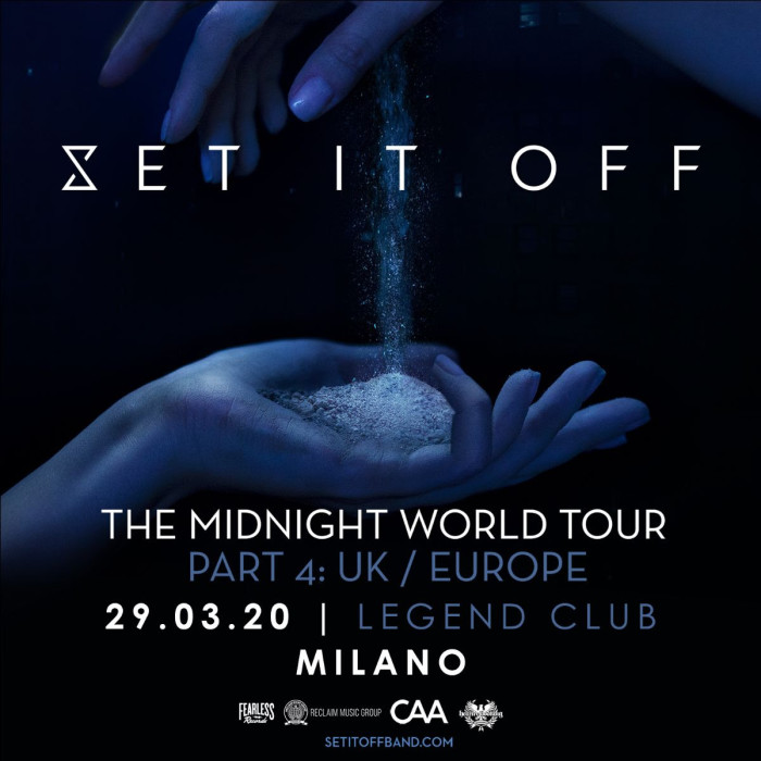 Set It Off: tour rimandato e nuova band di apertura!