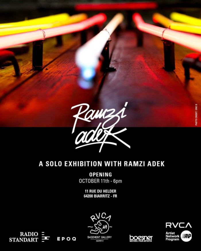 RVCA artist Ramzi Adek exhibition in Paris