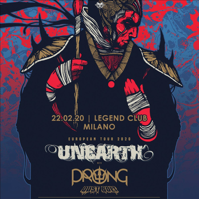 Unearth: data di fuoco a Milano!