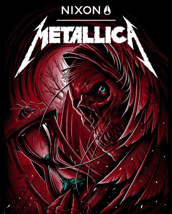 Nixon launches newest Metallica collaboration
