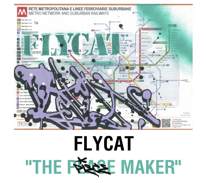 Flycat | il writing in mostra da MyOwnGallery | Superstudio Milano