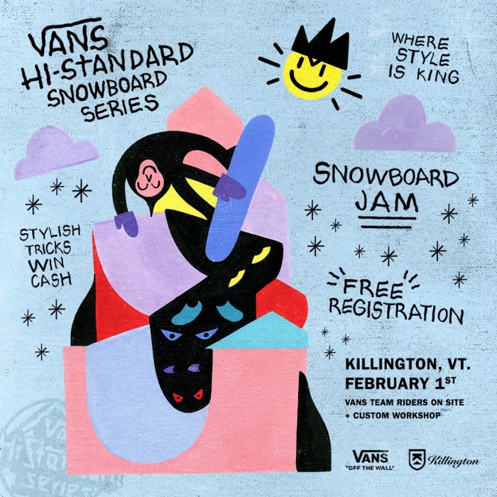 Vans announces 2020 Hi-Standard Snow Series World Tour dates
