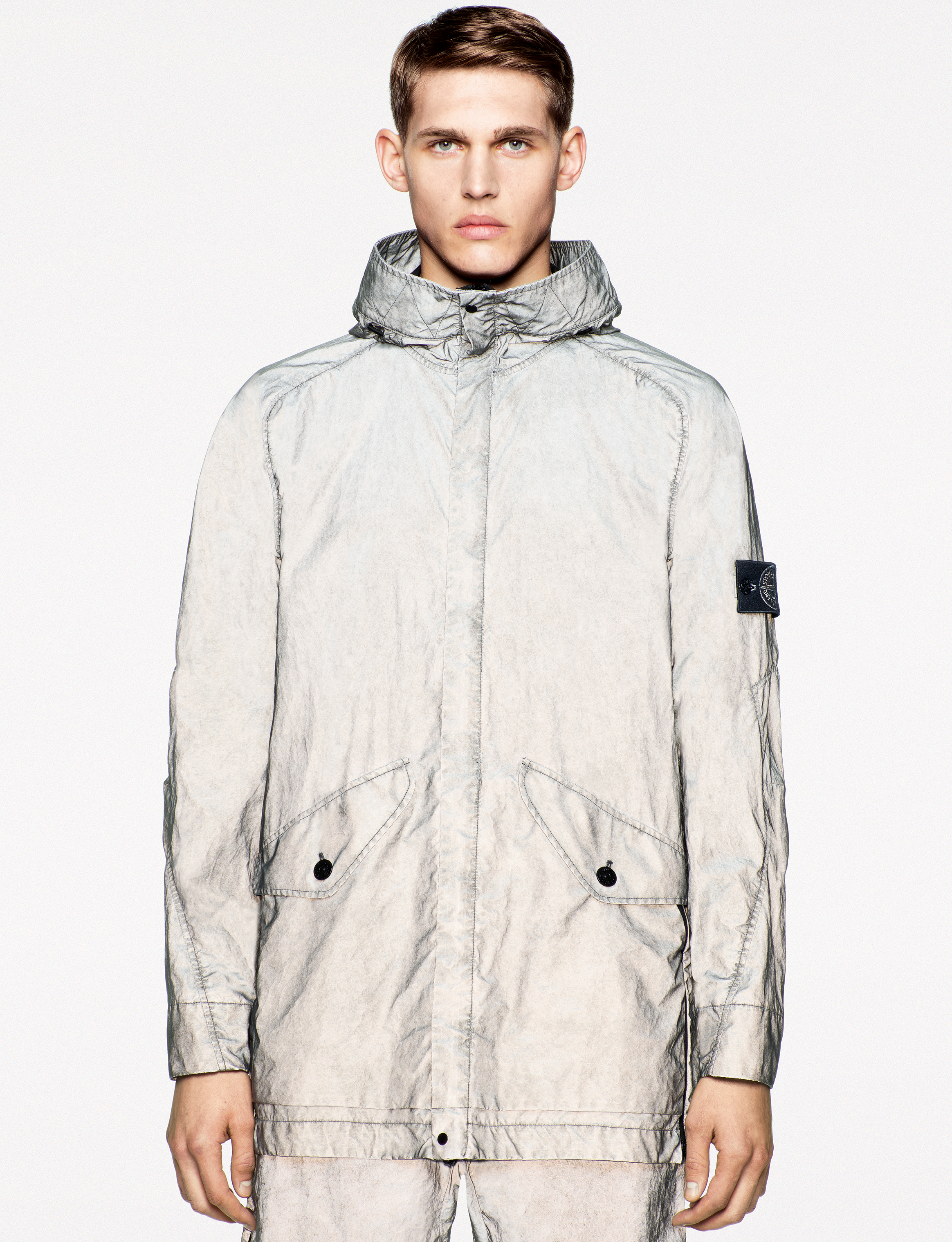 Stone island plated reflective dust new arrivals