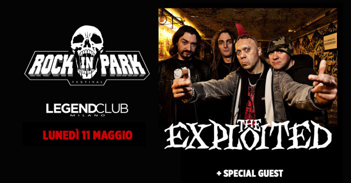 THE EXPLOITED x ROCK IN PARK FESTIVAL