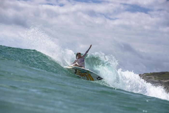 Maud Le Car Surfing Paradise in Mozambique