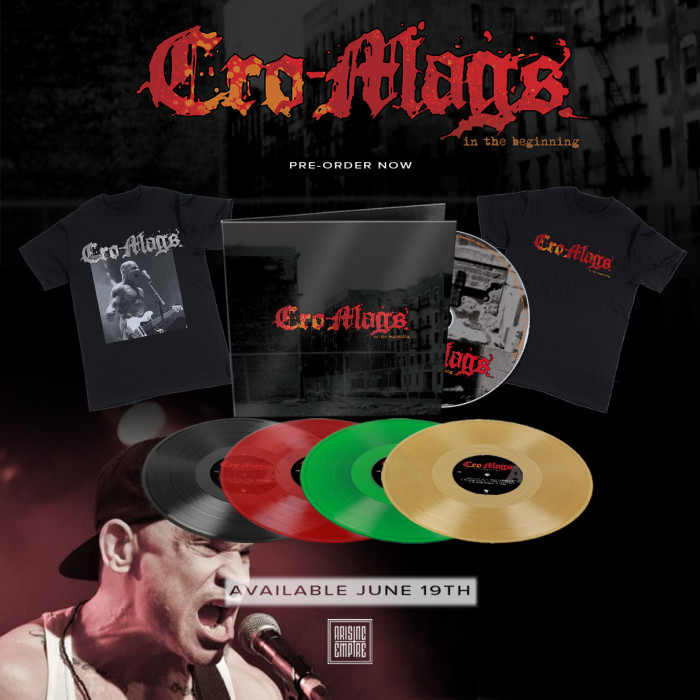 Cro-Mags – release music video for ‘From The Grave’ off their upcoming album ‘In The Beginning’