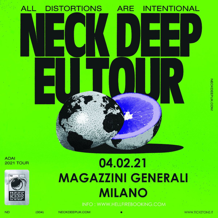 Neck Deep: di ritorno a febbraio!