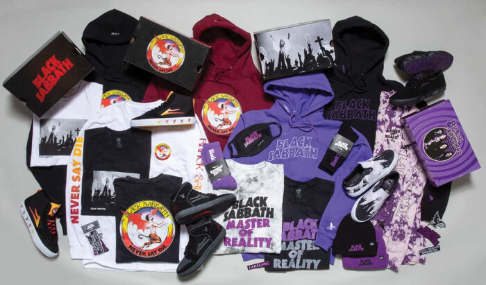 Lakai x Black Sabbath featuring two new models