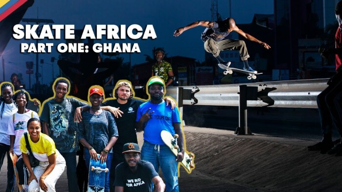 Meet the local skaters of Ghana with Jaakko Ojanen & crew