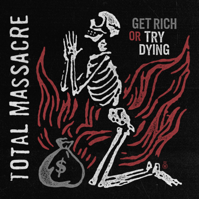 LA political punks Total Massacre Release fiery new single ‘Get Rich Or Try Dying’