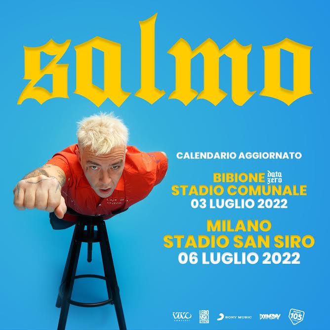 SALMO – STADI 2022 – RIPROGRAMMATE LE DATE