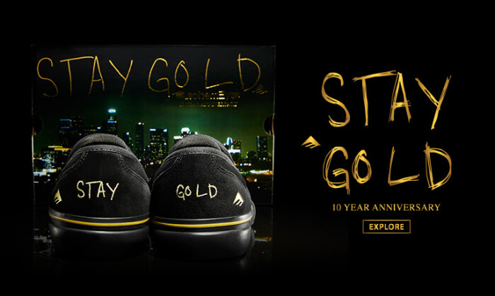 Emerica proudly celebrates 10 years of ‘Stay Gold’