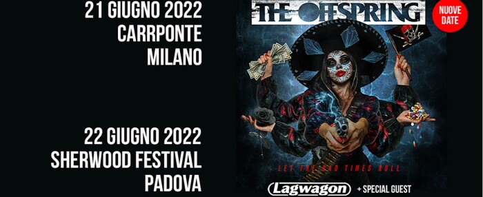 ANTI FLAG  SARANNO LORO GLI SPECIAL GUEST DELLE DATE ITALIANE DI  THE OFFSPRING E  LAGWAGON