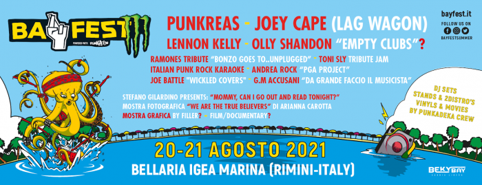 BAY FEST 2021 – POSITIVE EDITION 20 e 21 AGOSTO 2021 A BELLARIA IGEA MARINA (RN) 2 GIORNI DI MUSICA, DIVERTIMENTO E MARE – BIGLIETTI E POSTI LIMITATI