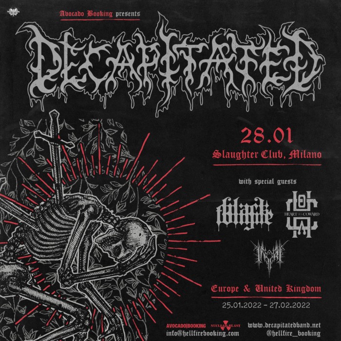 Decapitated: in arrivo a gennaio!