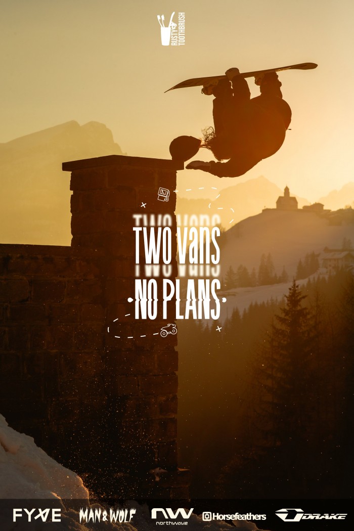 ‘TWO VANS NO PLANS’