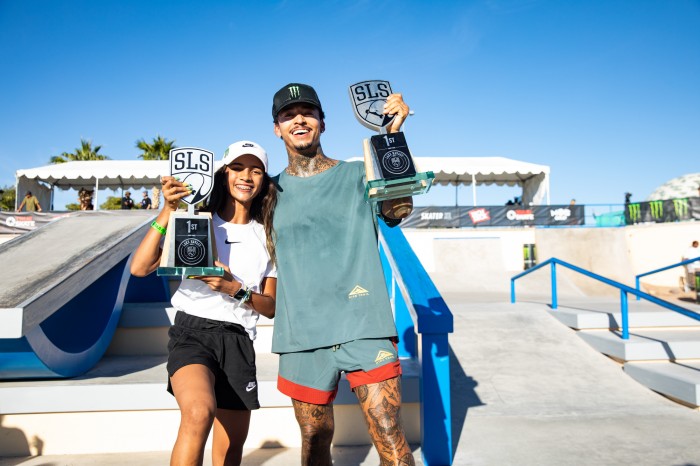 Rayssa Leal and Nyjah Huston earn dominant victories at SLS Championship Tour stop 2 in Lake Havasu