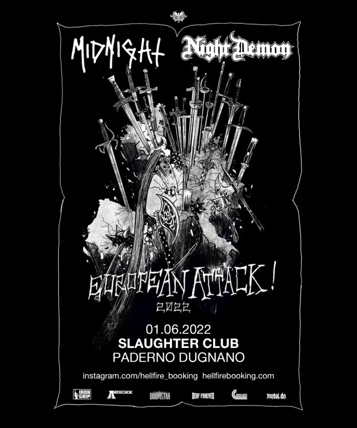 Midnight + Night Demon in Italia!