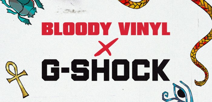 Bloody Vinyl x G-SHOCK celebra la mixtape culture targata Machete Crew