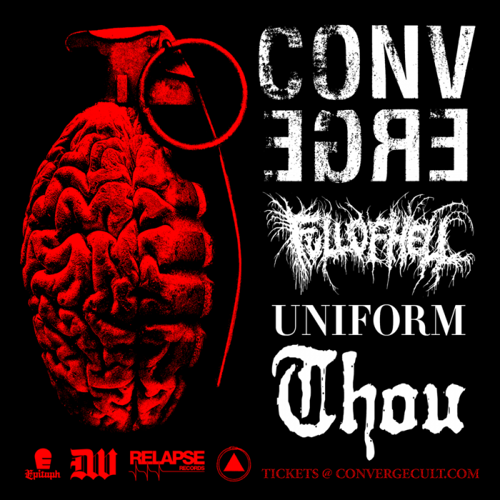 CONVERGE ANNOUNCES WINTER/SPRING SHOWS WITH FULL OF HELL, UNIFORM & THOU