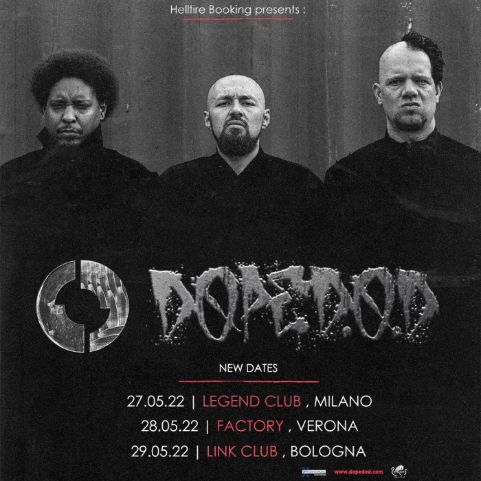 Dope D.O.D.: spostate a Maggio le date italiane