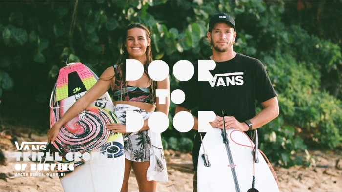 Vans Triple Crown of Surfing presents: “Door To Door” | Moana Jones Wong