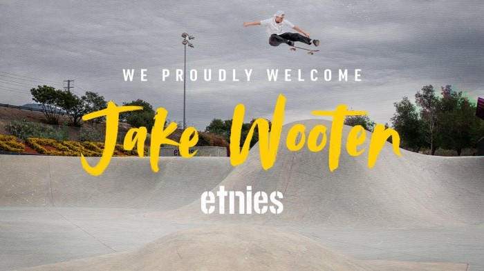 etnies proudly welcomes Jake Wooten to the skate team