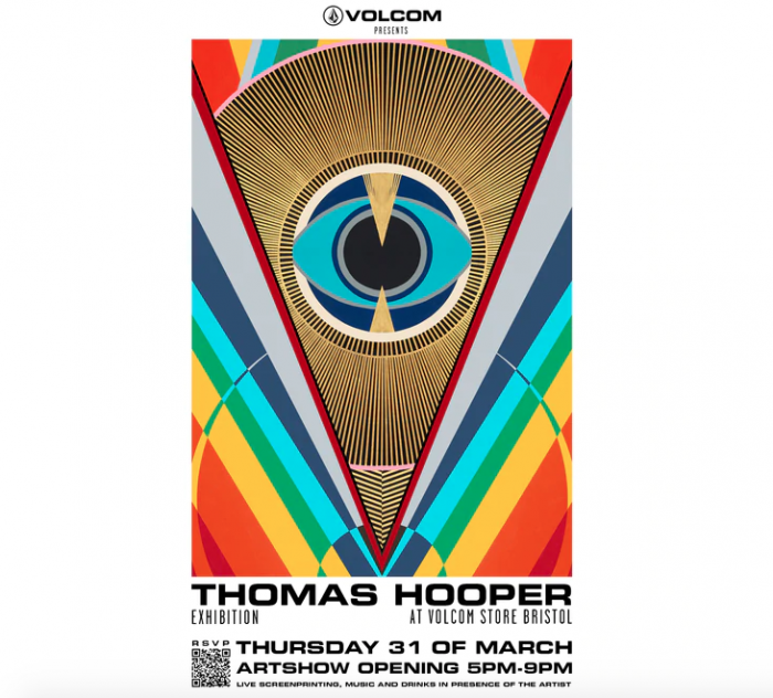 Volcom Store, Bristol hosts Thomas Hooper Art Show
