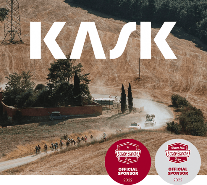 Kask official sponsor of Strade Bianche 2022