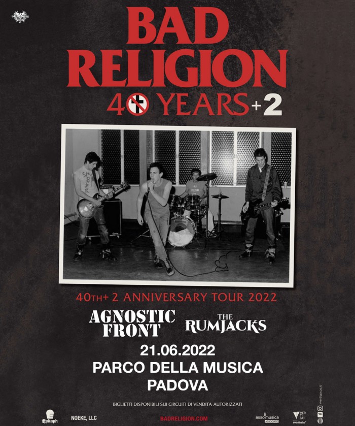 Bad Religion: cambio location!