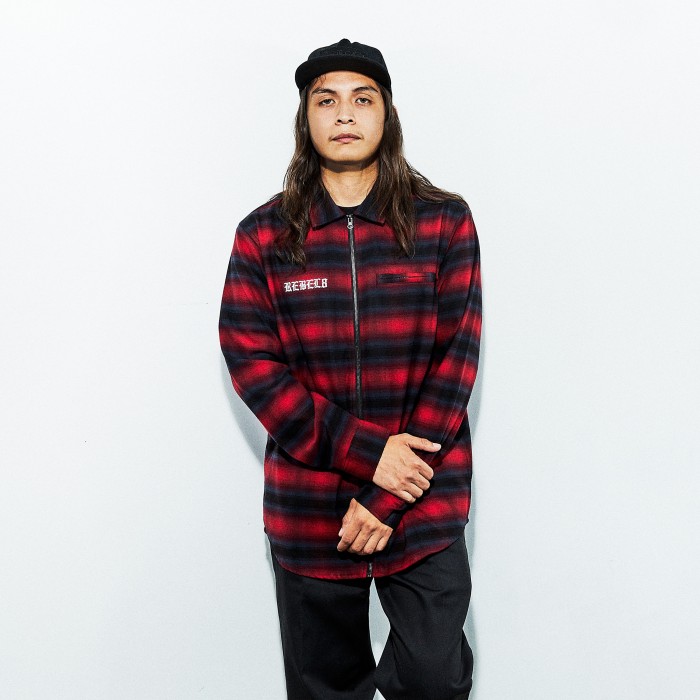 REBEL8 INTRODUCING THE FLANNEL ZIP SHIRT