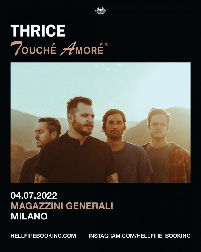 Thrice: cambio location!