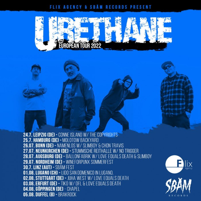 STEVE CABALLERO TOURS EUROPE WITH HIS NEW BAND URETHANE (CYBER TRACKS)
