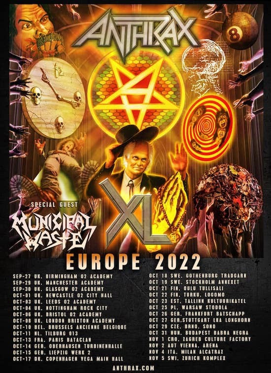 Municipal Waste new animated video for ‘Grave Dive’