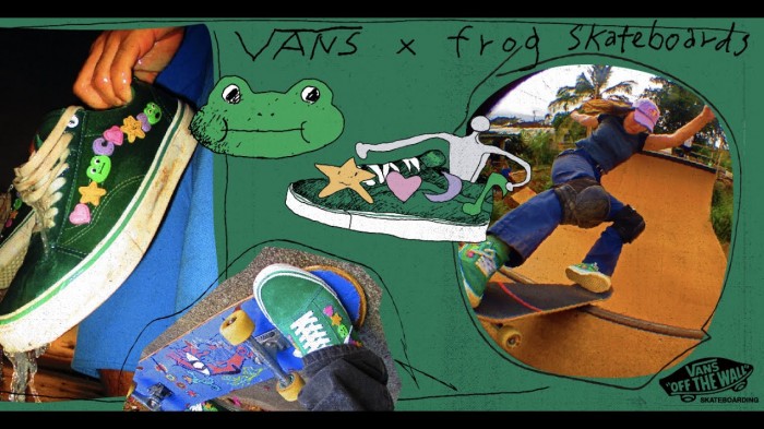 Vans Skateboarding X Frog
